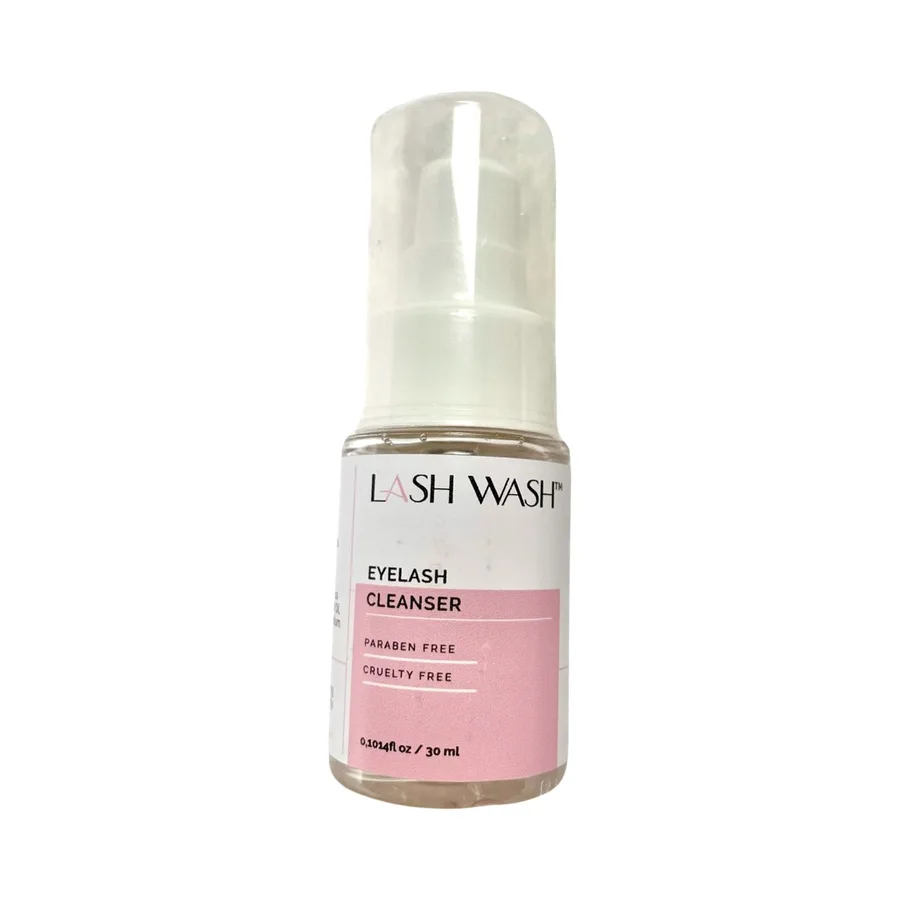 Face Wash + Eyelash Cleanser 30ml pump bottle