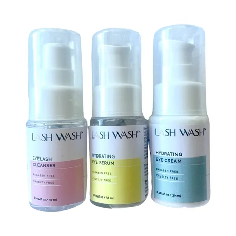 Eye Rescue Kit - Eyelash Cleanser + Hydrating Eye Cream + Hydrating Eye Serum — view 2