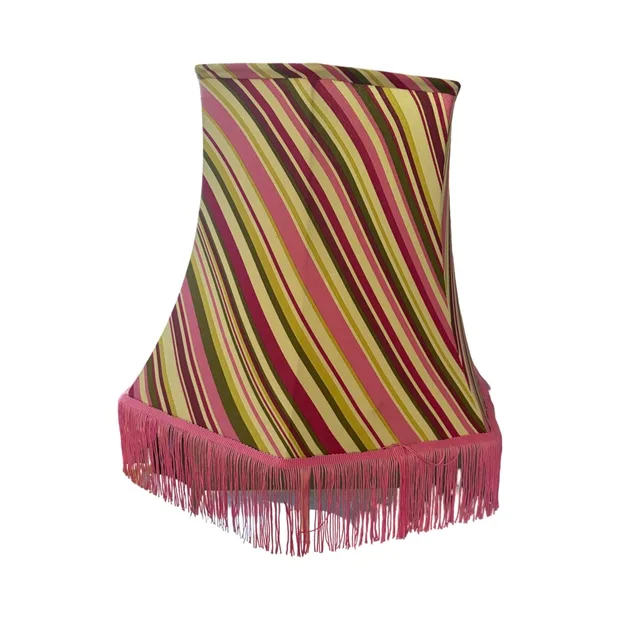 Bright Striped Lampshade